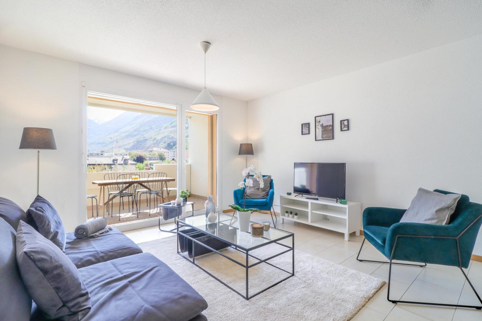 Nice Apartment Ideally Located In Martigny Exterior foto